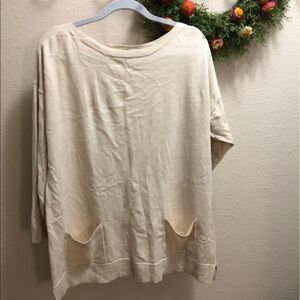 Jeanne Pierre Double Pocket Sweater